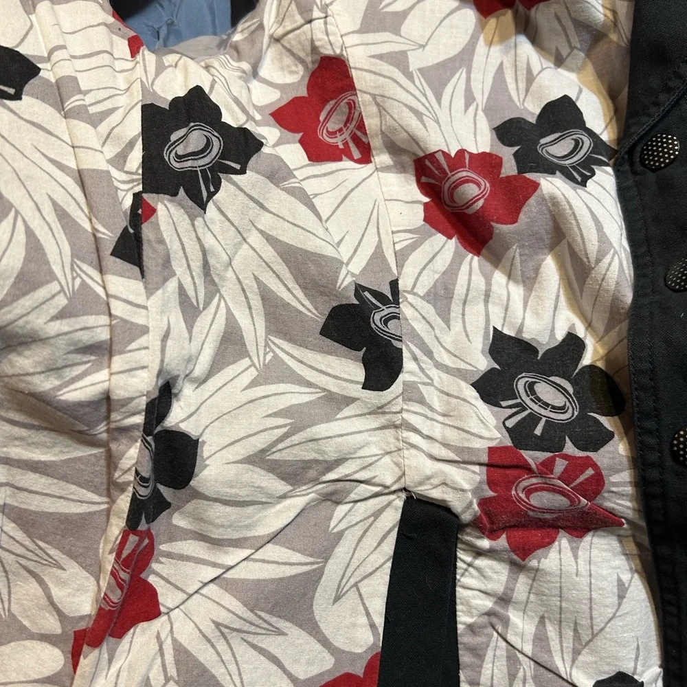 Diesel Black Utility Jacket Button Down Size Large - Picture 12 of 12